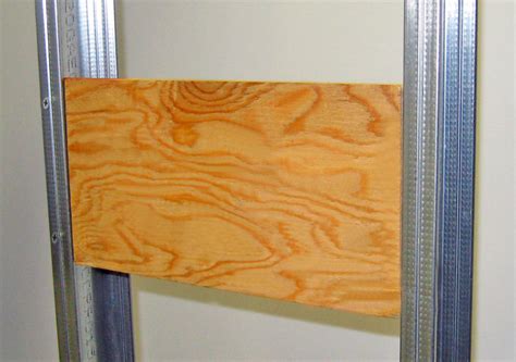 plywood blocking wall screws